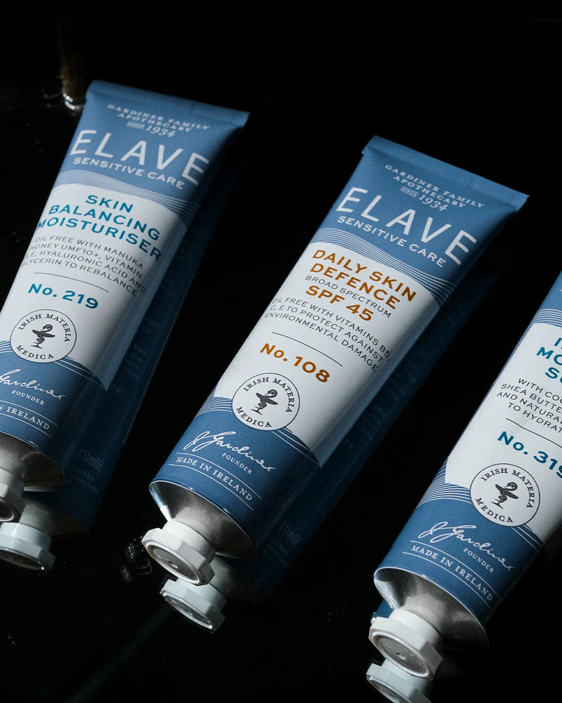 Elave Daily Skin Defence SPF45, Elave Skin Balancing Moisturiser, Eczema, Rosacea and Sensitive Skin