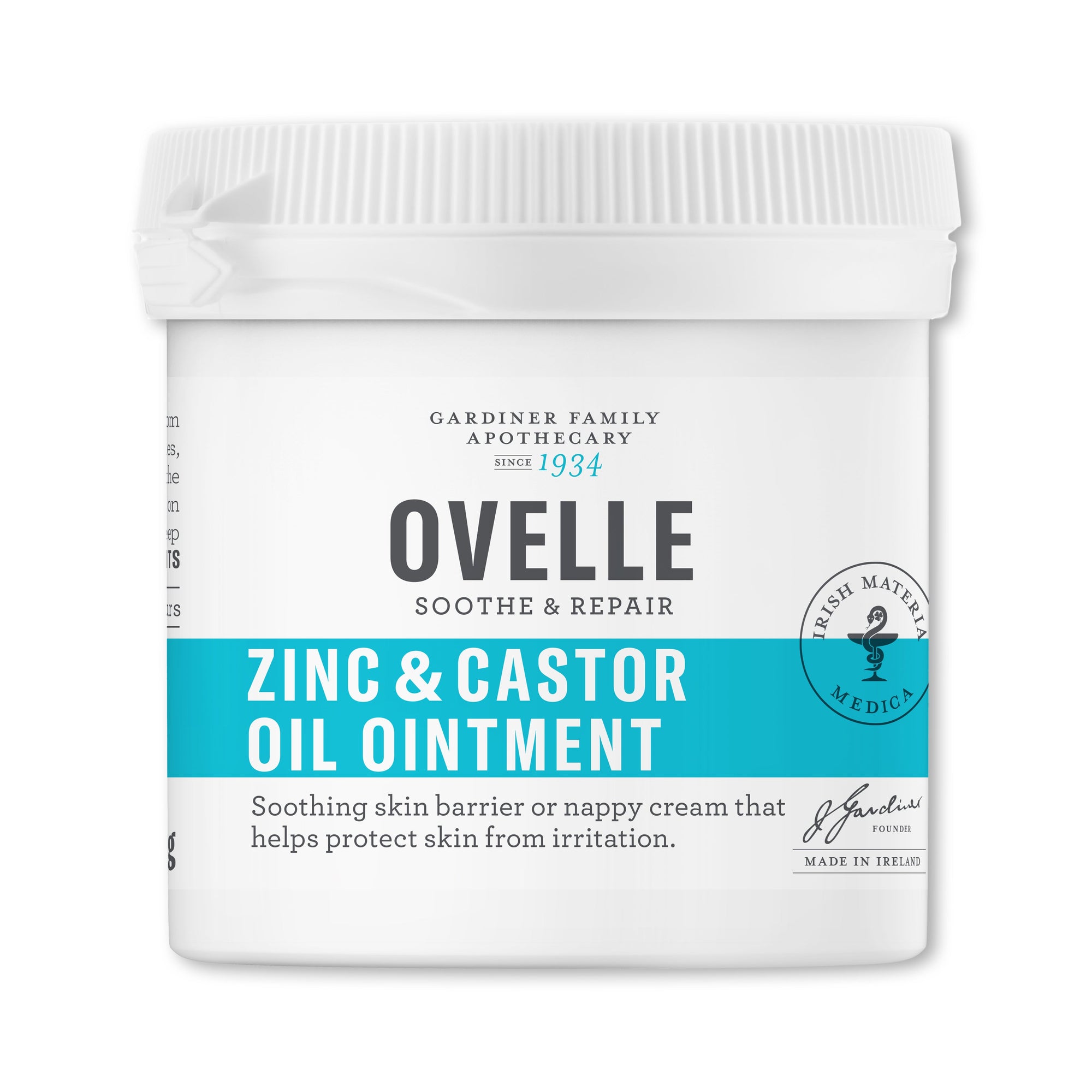 Ovelle 鋅與蓖麻油皮膚軟膏 100毫升 / Ovelle Zinc & Castor Oil Ointment 100g